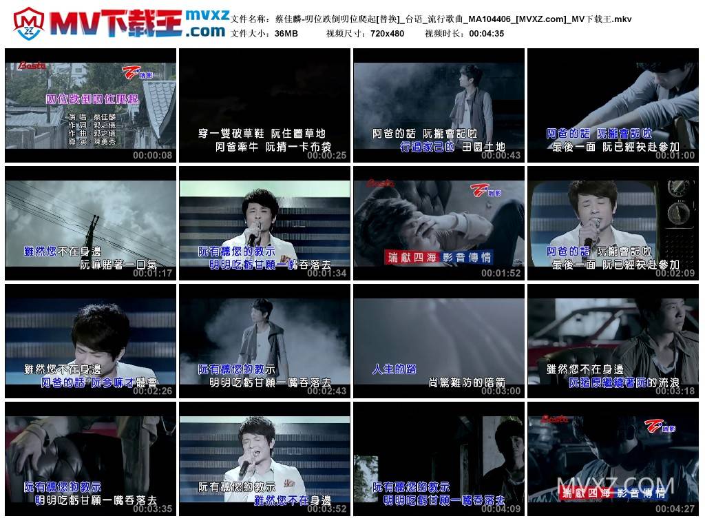 蔡佳麟-叨位跌倒叨位爬起[替换]_台语_流行歌曲_MA104406